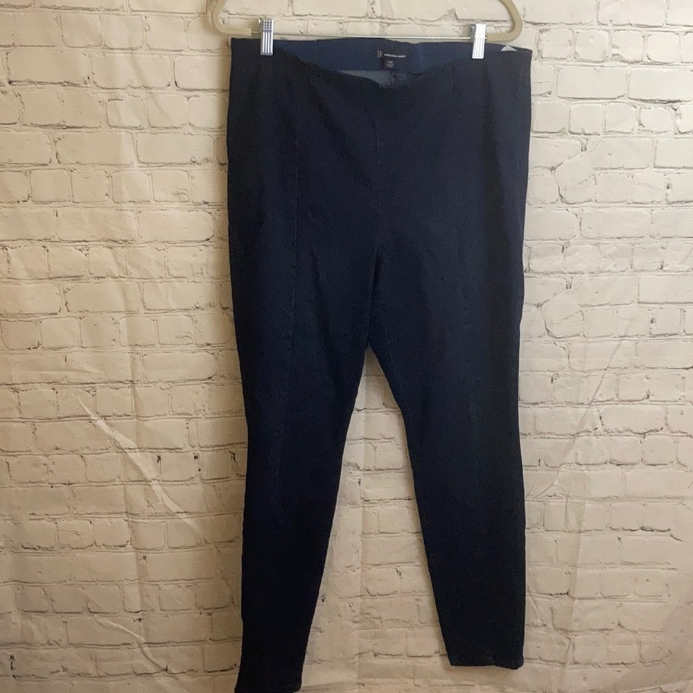 INC blue jeggings